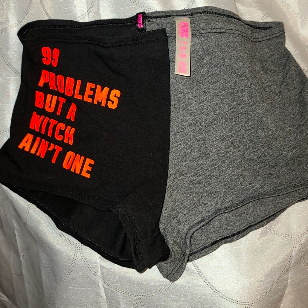 PINK Victoria Secret Halloween Boy Shorts